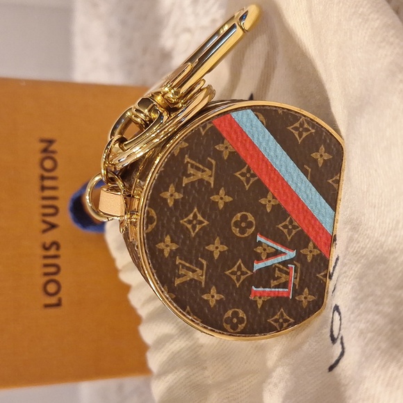 Louis Vuitton MonogramVisit Porte-Clé Boîte Chapeau Bag. - Picture 2 of 11